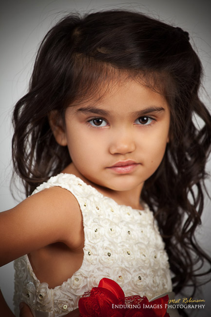Childrens modeling portfolio images - professional model headshots
